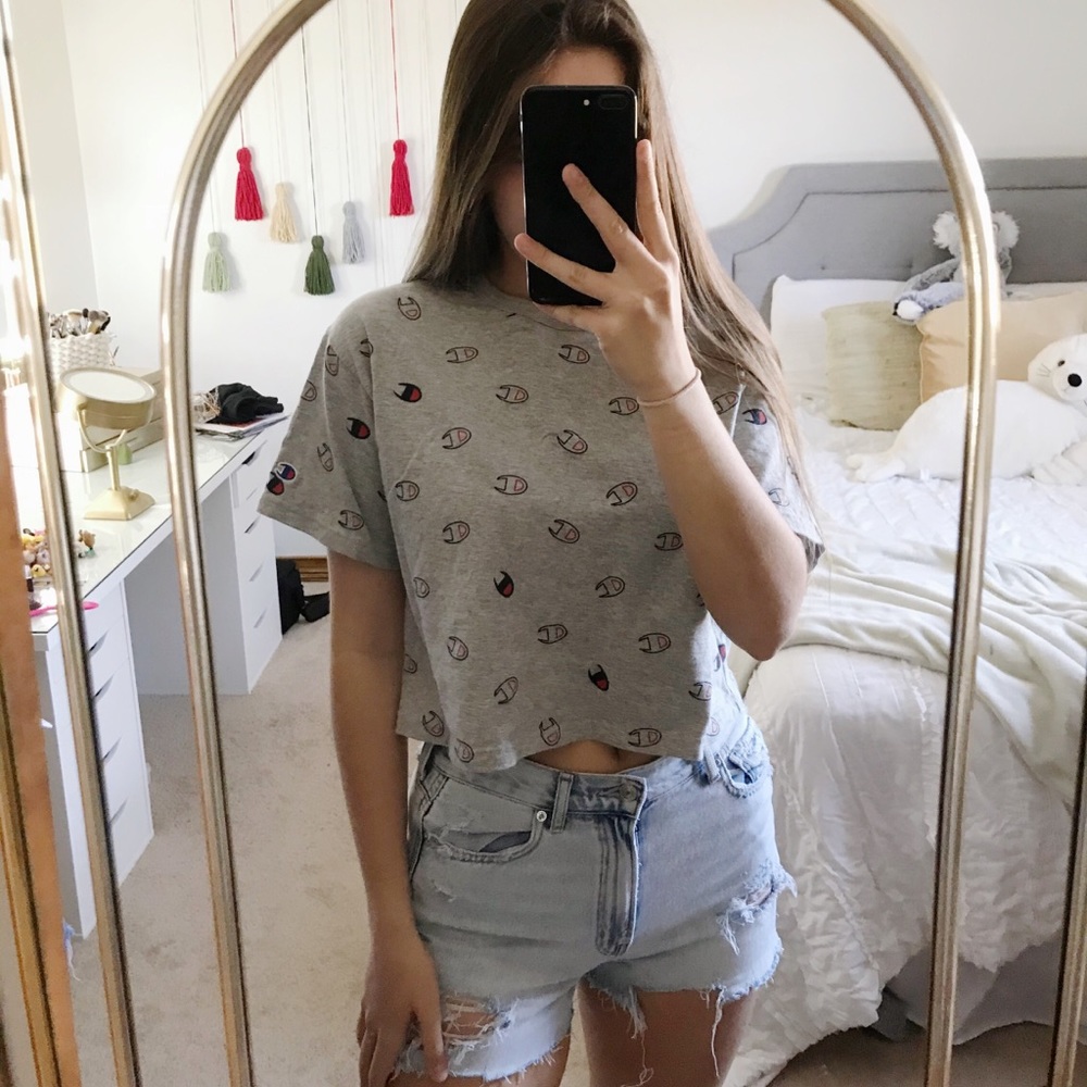 Champion crop top